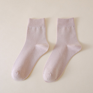 Socks Men's Mid-Calf Socks Spring and Summer Thin Pure Cotton Mesh Breathable Deodorant Men's Socks Summer Boneless Cotton Socks Men's Stockings