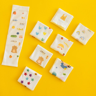 Children's Mosquito Repellent Cartoon Ice Sleeves Ice Silk Printed Sleeves Parent-Kids Cute Girls Summer Kids Baby Sunscreen Ice Sleeves