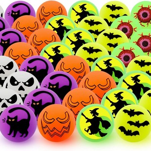 No.32 30MM luminous magic eye elastic ball fluorescent eyeball rubber bouncing Halloween ball bouncing ball toy