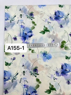 Pure cotton cotton fabric children floral handmade clothing fabric summer dress fabric