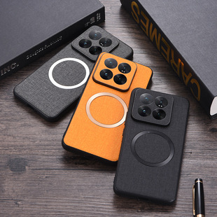 Применимо для Xiaomi 14T чехол для телефона с магнитным всасывающим кольцом CD с рисунком Xiaomi 14Pro чехол для беспроводной зарядки Mi