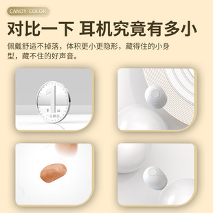 Mini micro pro4ss invisible real wireless bluetooth headset cross-border private model high color value hidden long battery life