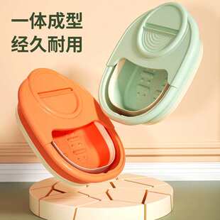Folding foot bath bucket foot bath bucket portable household thickened car wash rectangular large plastic mop bucket foot wash basin