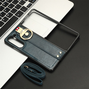 Применимо для Samsung Z Fold5 чехол для телефона zFOLD6/Z Fold 4 браслет кожаный шнур открывалка W203