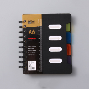 Student Notebook Simple Transparent Cover Coil Wholesale High Color Value Classroom Notebook Business Notepad
