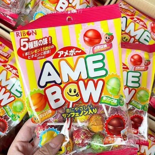 Japan Imported Ricimoto 5-flavored Lollipops Kidsren's Assorted Fruit-flavored Candies Children's Day Snacks Wholesale