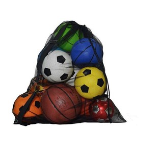 Amazon Hot Selling Large Capacity Training Football Volleyball Basketball Storage Mesh Bag Large Basketball Bag