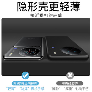 Применимо vivox90 чехол для телефона x100pro прозрачный vivix90pro десять новых por силиконовый чехол viv0 полный