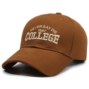 Joker Letter Sunshade Joker Baseball Hat Vintage Embroidered Men's and Women's Spring and Summer Outdoor Casual Simple Cap
