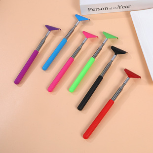 Factory direct sales of seven-tooth rake stainless steel telescopic itch tickle don't ask for old man music stainless steel tickle