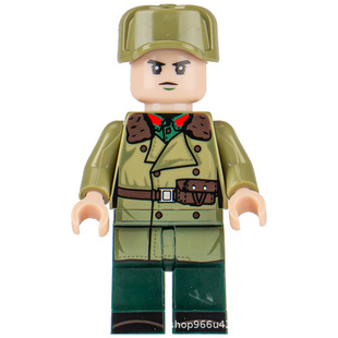 Трансграничные военные строительные блоки Коллекция кукол Второй мировой войны
