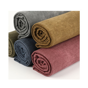 300g cotton washed fabric 10*10 twill washed cotton autumn and winter tooling coat men's cotton-padded jacket fabric