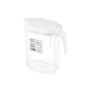 Cold Teapot Cold Water Kettle Household Lemonade Pot Large Capacity Daily Store Cold Water Kettle 1.8L Cosmetic Cotton, Cotton Swab