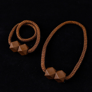 New Simple Rubik's Cube Magnetic Buckle Curtain Strap Cross-border Punch-free Installation Strap Curtain Buckle