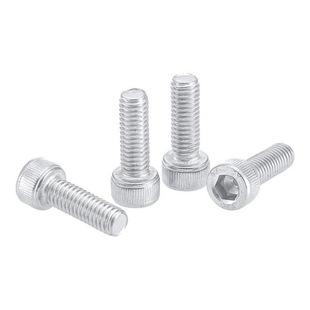 Source factory goods cylindrical head hexagon socket Bolt 304 stainless steel round head Cup head screw hexagon socket screw