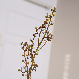 Simulation bouquet bean fruit decorations large long branches floor fake flower ornaments wholesale