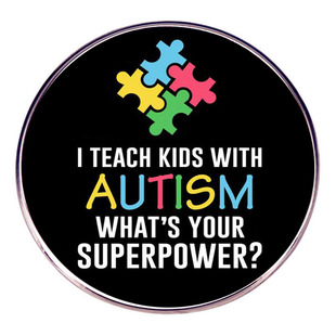 AUTISM AUTISM brooch AUTISM awareness puzzle pin badge metal alloy badge accessories