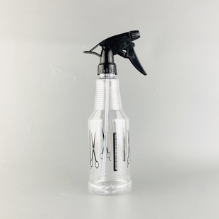 Barber Shop Scissors Spray Pot Thickened Transparent Spray Pot Factory Hair Small Spray Bottle Hair Salon Hair Spray Bottle Fine Spray Bottle