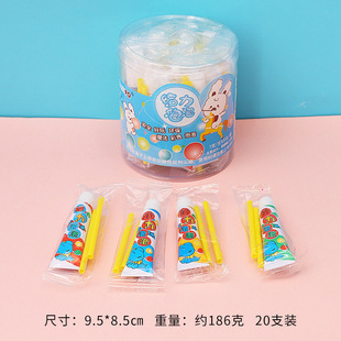 Cartoon Colorful Bubble Glue Primary School Children's Children's Day Gift Children's Bubble Blowing Small Gift Space Balloon Blowing Wave Ball