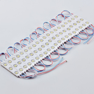 Cross-border LED injection module 12V high brightness 3 lamp patch module advertising light box backlight luminous word decoration