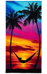 Amazon Butterfly Pattern Printed Beach Towel Microfiber Oversized Adult Quick-Drying Towel Bath Towel