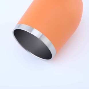 Cross-border new U-shaped eggshell cup stainless steel belly thermos cup small capacity egg cup business gift cup wholesale