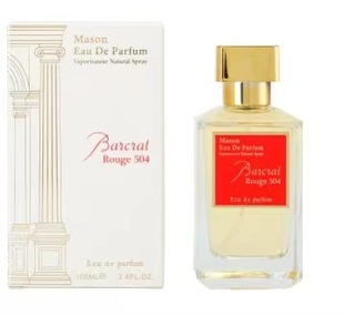 Explosion broadcast red baccarat perfume long rose ebony aloes 70ml perfume fragrance