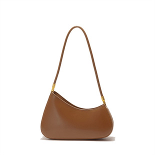 2025 Autumn and Winter New Fashion Niche Textile All-match Underarm Bag Korean Style Simple Western Style Shoulder Handbag for Women