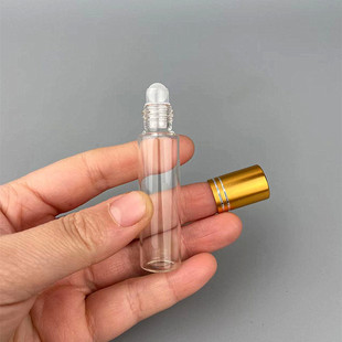 5ML10ML духи суб-флакон ролик мяч бутылка высокого класса портативный образец шарик пустая бутылка стекло эфирное масло мяч бутылка