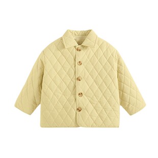 Girls' cotton-padded jacket 2024 new winter western-style girls quilted cotton jacket coat thickened cotton-padded jacket winter clothes children's cotton-padded jacket