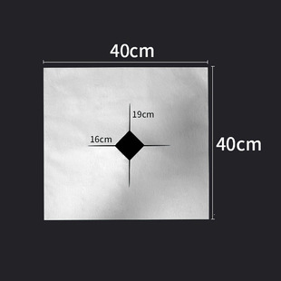 Beauty Salon Disposable Hole Towel Non-woven Massage Bed Headrest Cushion Thickened Single Pillow Towel Massage Cross Hole Pillow Towel
