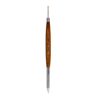 Double-headed multi-functional sandalwood nail art carving pen Japanese-style glue scraping embossing painting rubbing magic mirror powder stick tool