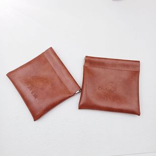 Производитель оптовая продажа коричневого дерева масляная кожаная сумка для шрапнели Вэньвань орех браслет для хранения упаковочная сумка индивидуальный размер логотип