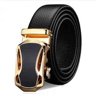 Kaijue men's belt business casual black sports car automatic buckle gift belt manufacturers wholesale