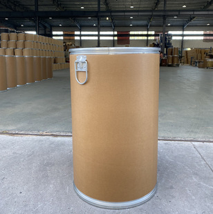 Iron Lid Barrel Flavor and Fragrance Raw Material Wooden Bottom Lid Barrel Kraft Paper Material Barrel Inner Wall Coated Paper