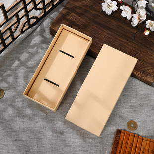 Factory direct high-grade booksign box light luxury Chinese style empty box spot gift box heaven and earth cover literary pen packaging box