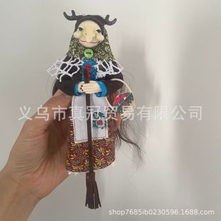Новый трансграничный Handmade Kitchen Witch Doll Куклы ручной работы на кухне ведьмы