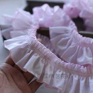 High Quality 6.5CM Wide Cloth Encrypted Collapture Lace Garment Edge Bedding Fabric Curtain Decorative Edge Lace