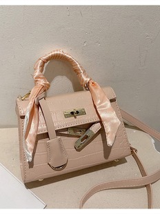 Chaebol Daughter Light Luxury Kelly Bag New Fashionable Portable Small Bag Women's High-end Sense Shoulder Crossbody Bag Explosive All-match
