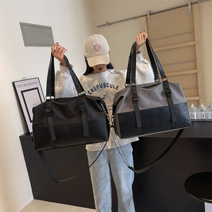 Travel Bag Men's new large capacity student casual shoulder shopping bag women's sports fitness bag luggage bag