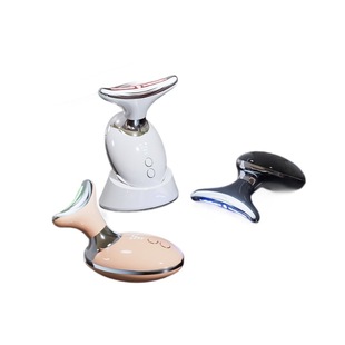 New Beauty Neck Instrument Vibration Massage Neck Pattern Instrument Small Iron Litch Neck Face Color Light Import Beauty Instrument Home