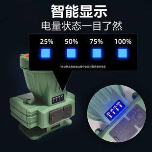Headlamp long endurance strong light lithium battery with power display led outdoor special high power charging head-mounted headlamp