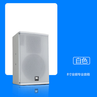 Профессиональный динамик 8inch 10inch KTV, конференц-бар, танцевальный домашний караоке, белый сабвуфер, полнодиапазонный аудиодинамик