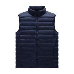 Down vest men's inner wear down jacket short liner vest autumn and winter new warm vest tooling wholesale