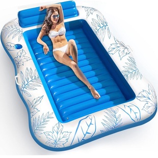 Ice Amusement Equipment Children's Internet Celebrant Inflatable Water Play Backrest Recliner Snow Sunshine Southern Small Potato Floating Row