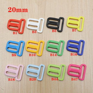M036-20 * 25 Plastic Three-gear Buckle Day Buckle Adjusting Buckle Buckle Buckle Buckle Buckle Buckle Bag Buckle