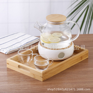 Wholesale bamboo tray simple home hotel restaurant tea set tea tray rectangular Japanese bamboo tea tray bread tray