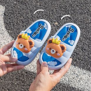 Children's Slippers Girls' Summer Children's Cartoon Bath Baby's Non-slip Bathroom Inside and Outside Wear Boys Home Sandals