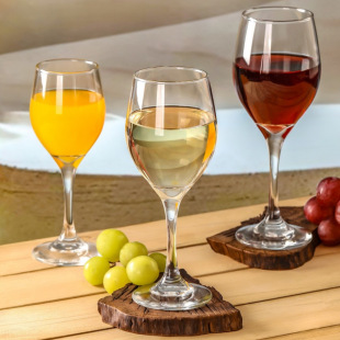 Harmony House. Libby Star Series High Foot Thickened Hotel Commercial Wine Restaurant Large Wine Glass Home