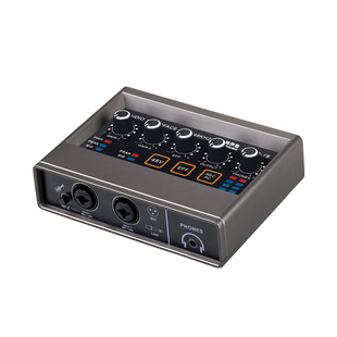 Профессиональная Звуковая карта для записи DSP Reverb 48V Компьютер мобильный телефон K песня звуковая карта музыкальный инструмент дрожит в прямом эфире специальная звуковая карта